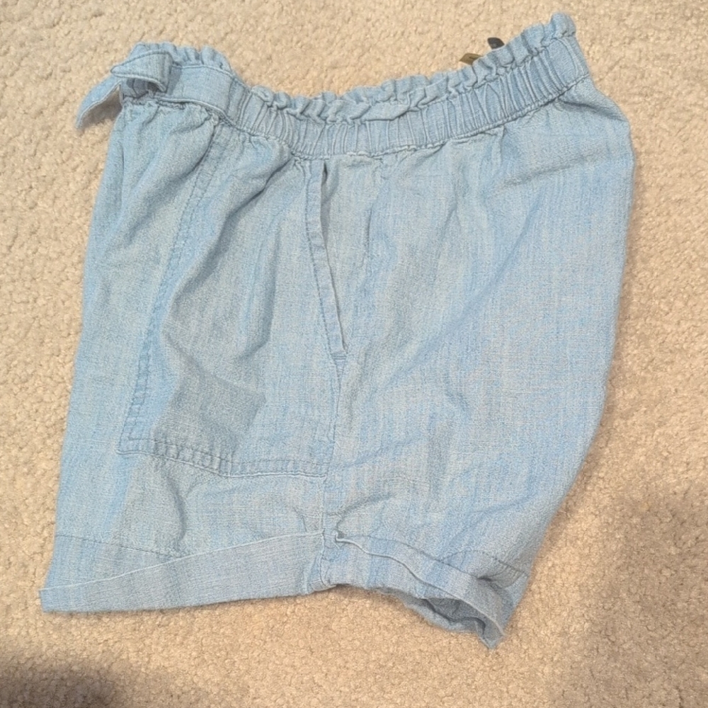 Light Blue Kids Shorts - Picture 6 of 8